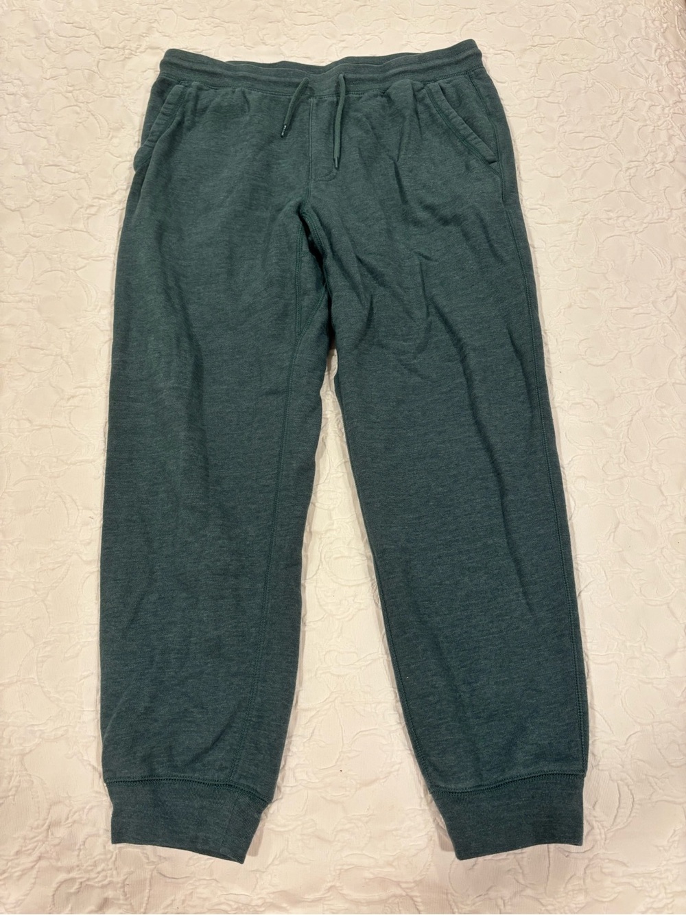 J. Crew Men's Teal Drawstring Joggers